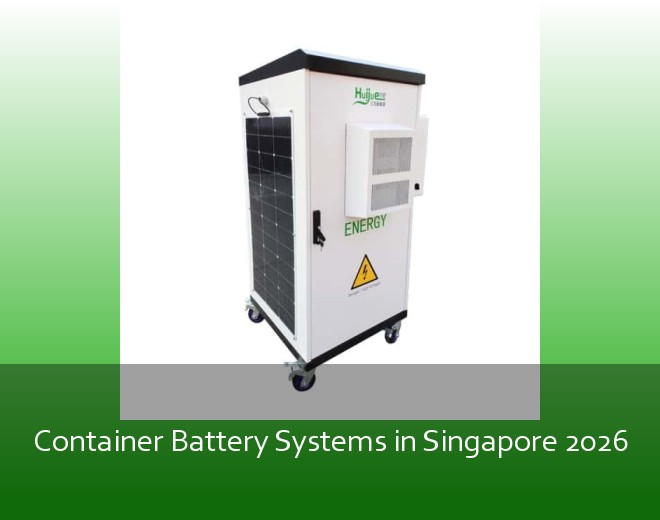 Container Battery Systems in Singapore 2026